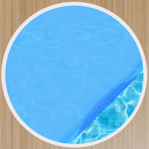 Solar Pool Cover 10 ft Round Solar Blanket for Pools Inground Above