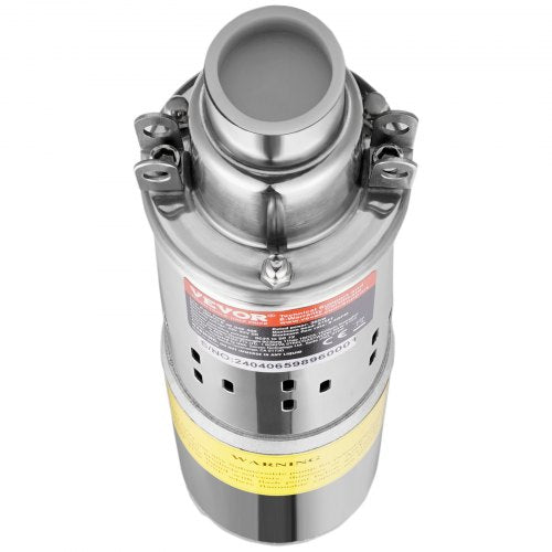 Solar Water Pump 48V DC 369W Submersible Deep Well Pump Max Flow 84 GPM