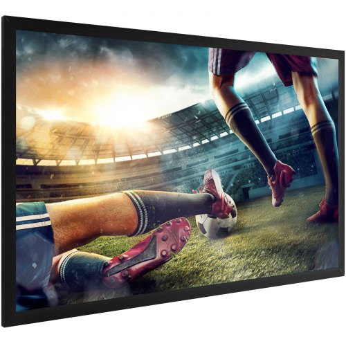 Big 110 Diagonal 169 HD Projector Screen Home Theater Outdoor Use  34L