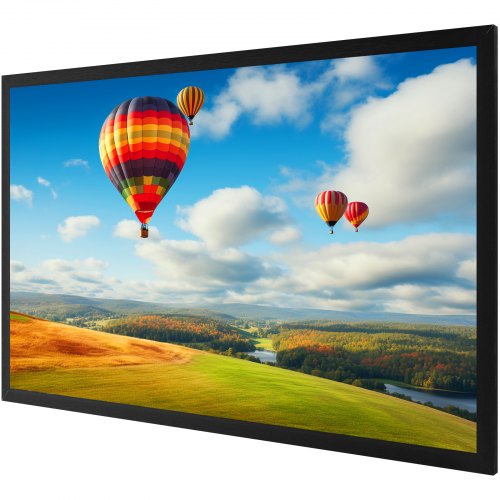 Big 155 Diagonal 169 HD Projector Screen Home Theater Outdoor Use – 2L