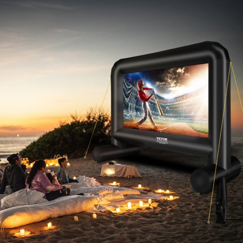 Inflatable Movie Screen 16 FT192inch Inflatable Projector Screen for Outside