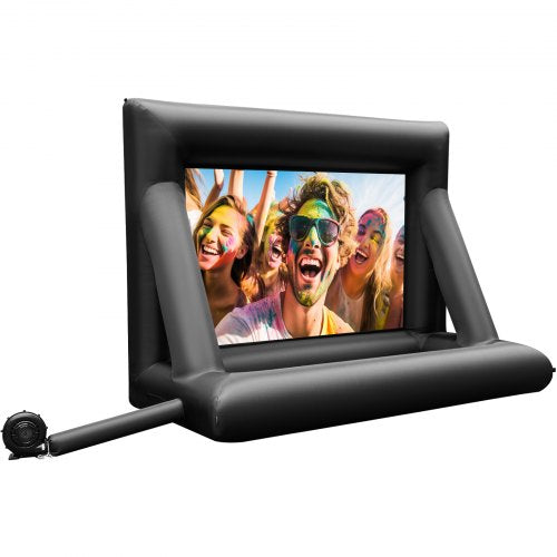Inflatable Movie Screen 24FT Inflatable Projector Screen for outside with 360W