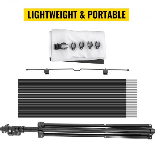 Tripod Projector Screen with Stand 100inch 169 4K HD Projection Screen