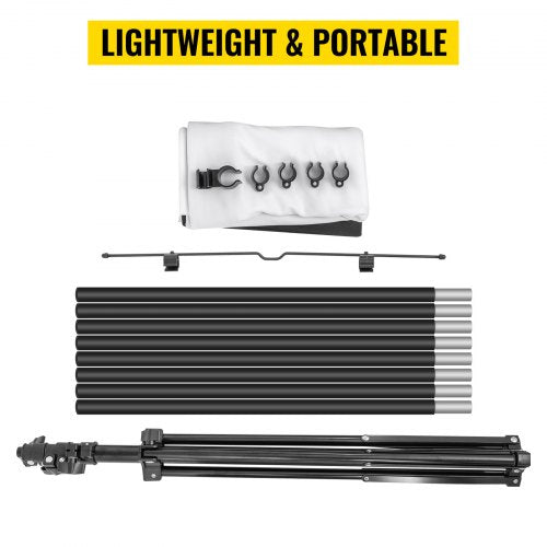 Tripod Projector Screen with Stand 70 inch 169 4K HD Projection Screen