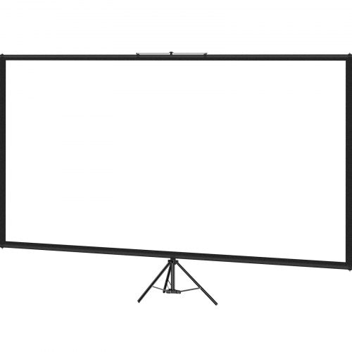 Tripod Projector Screen with Stand 80 inch 169 4K HD Projection Screen