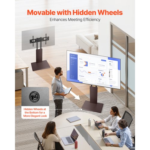 Universal TV Stand Table Top TV Stand for 3270 inch Screens Swivel and Height