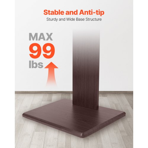 Universal TV Stand Table Top TV Stand for 3270 inch Screens Swivel and Height