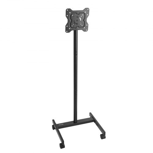 Rolling TV Stand Mobile TV Cart for 1755 Inch Screens Portrait to Landscape