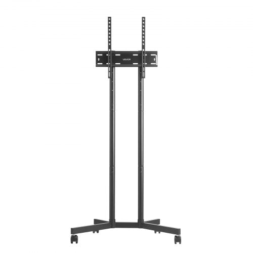 Rolling TV Stand Mobile TV Cart for 3265 Inch Screens Height Adjustable