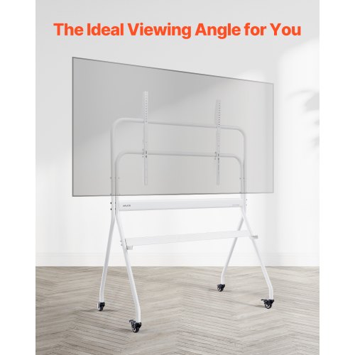 Rolling TV Stand Mobile TV Cart for 35100 Inch LEDLCDOLED FlatCurved