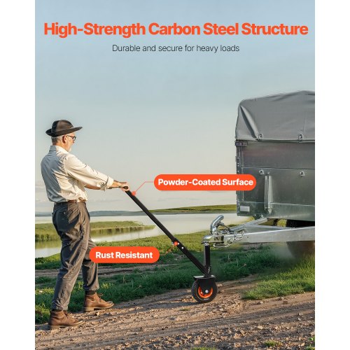 Trailer Dolly 300lbs Tongue Weight Capacity 16.5 inch and 22 inch Height