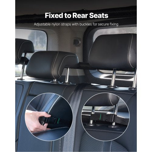 Dog Car Barrier 46 Wide Car Divider for Cargo Area Vehicle Pet Barrier
