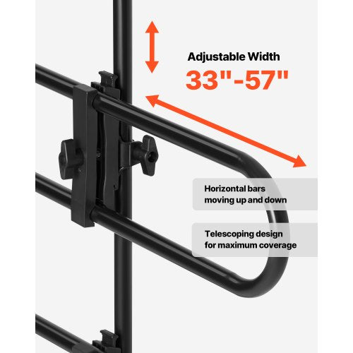 Dog Car Barrier Adjustable UniversalFit Vehicle Pet Barrier for Cars