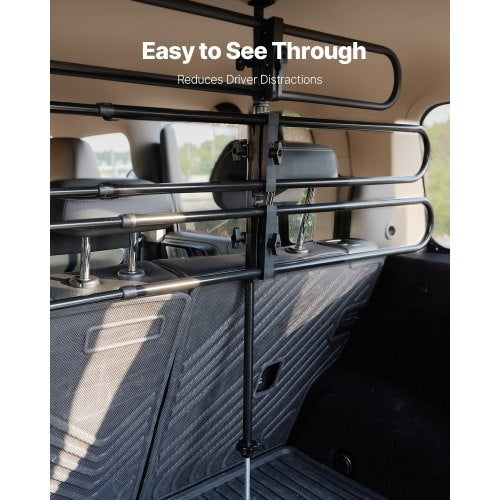 Dog Car Barrier Adjustable UniversalFit Vehicle Pet Barrier for Cars