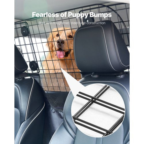 Dog Car Barrier 354606 Adjustable Car Divider for Front Seat