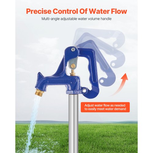 Frost Proof Yard Hydrant 325FT FreezeProof Outdoor Faucet with 12 Bury