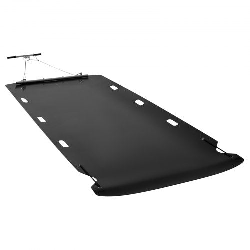 Yard Drag Sled 110 x 46 in 2000lbs Heavy Duty Utility Sled HDPE Drag