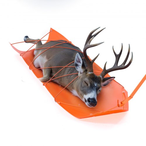 Deer Drag Sled 728 x 22.8 in 550lbs Heavy Duty Yard Utility Sled