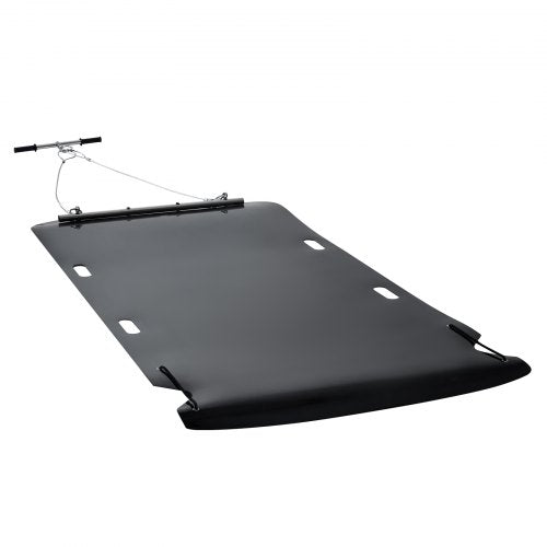 Yard Drag Sled 90 x 46 in 1500lbs Heavy Duty Utility Sled HDPE Drag