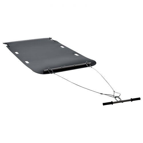 Yard Drag Sled 90 x 46 in 1500lbs Heavy Duty Utility Sled HDPE Drag