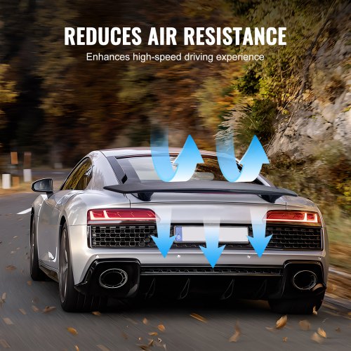 GT Wing Car Spoiler 46.3 inch Universal Spoiler Compatible with most