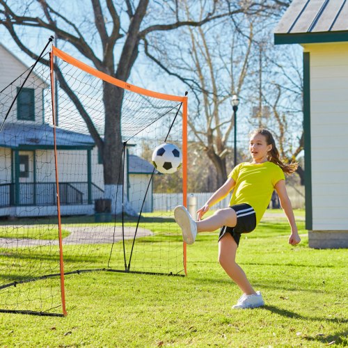 Portable Soccer Goal 12x6 ft Adults Kids Backyard Soccer Net Large