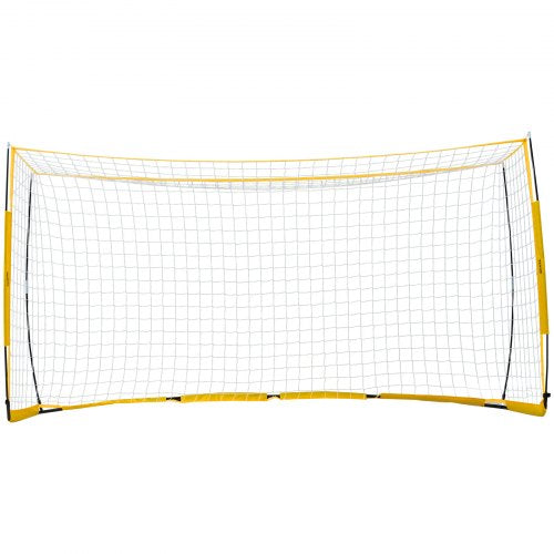 Portable Soccer Goal 12x6 ft Adults Kids Backyard Soccer Net Large