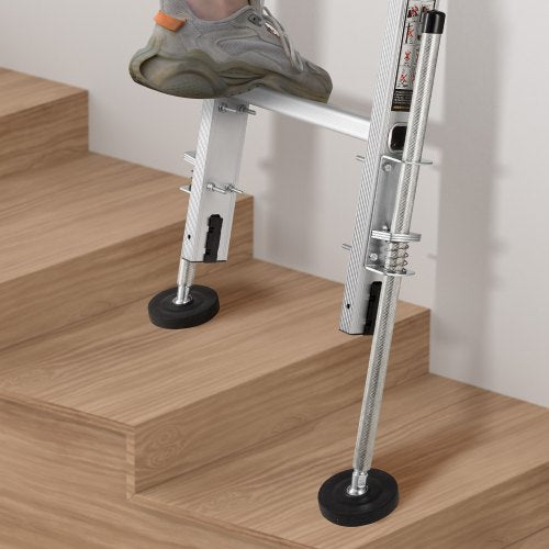 Ladder Levler 23.4 inch Steel 550lbs Load Ladder Leveling Tool Pitch