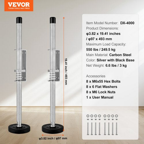 Ladder Levler 20 inch Steel 550lbs Load Ladder Leveling Tool Pitch Hopper