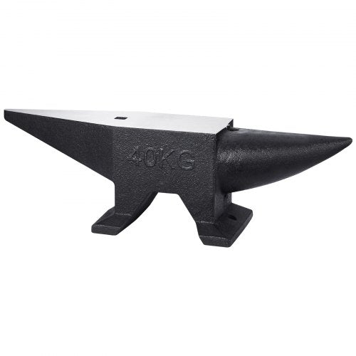 Cast Iron Anvil 86 Lbs Single Horn Anvil with Large Countertop and Stable