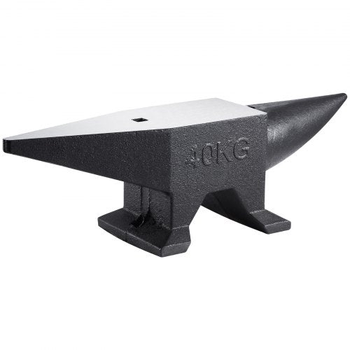 Cast Iron Anvil 86 Lbs Single Horn Anvil with Large Countertop and Stable