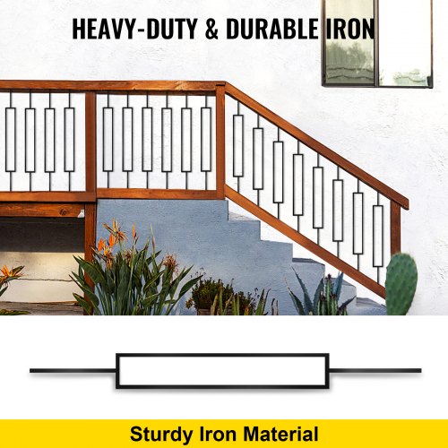 Deck Balusters 10 Pack Metal Deck Spindles 44x05 Staircase Baluster