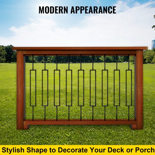 Deck Balusters 10 Pack Metal Deck Spindles 44x05 Staircase Baluster