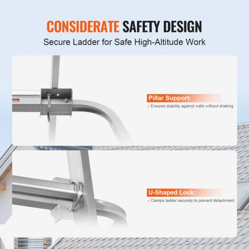 Ladder Stabilizer Extension Ladder Standoff Heavy Duty Wing SpanWall