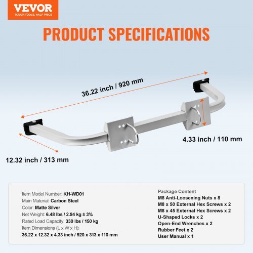 Ladder Stabilizer Extension Ladder Standoff Heavy Duty Wing SpanWall