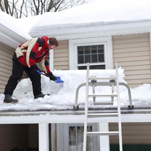 Ladder Stabilizer Heavy Duty Steel Ladder Roof Hook Ladder Stabilizer with Wing