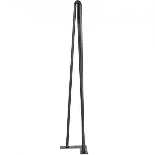 Hairpin Table Legs 26 Black Set of 4 Desk Legs 880lbs Load Capacity Each