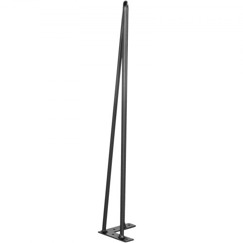 Hairpin Table Legs 26 Black Set of 4 Desk Legs 880lbs Load Capacity Each