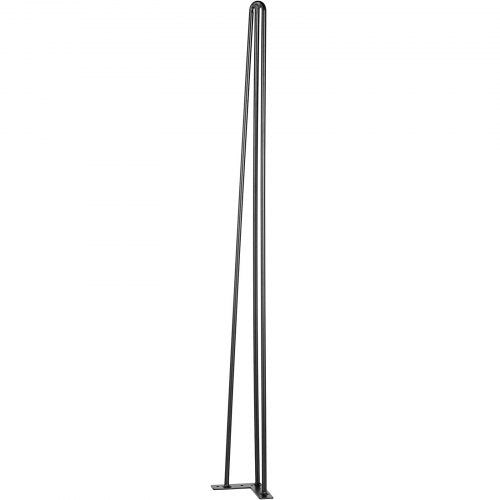 Hairpin Table Legs 40 Black Set of 4 Desk Legs 880lbs Load Capacity Each