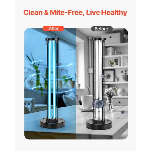 UV Light 110W Ultraviolet Lamp with Ozone Purifier UVC Lamp with 3060120