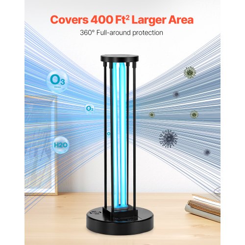 UV Light 36W Ultraviolet Lamp with Ozone Purifier UVC Lamp with 3060120