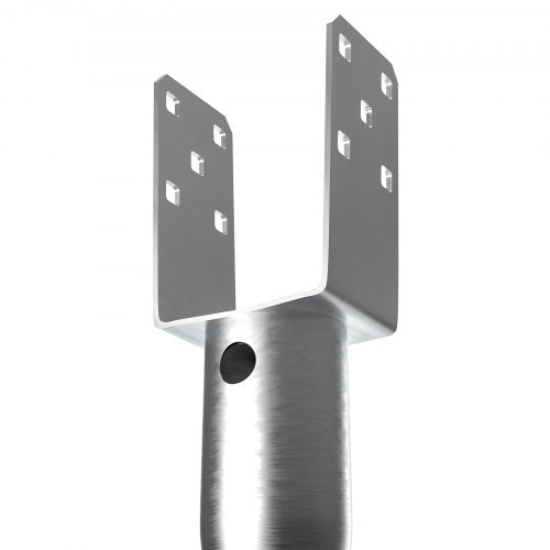 No Dig Ground Anchor 1 Pack 394 x 276 x 2756 in DIY Screw in Post Stake