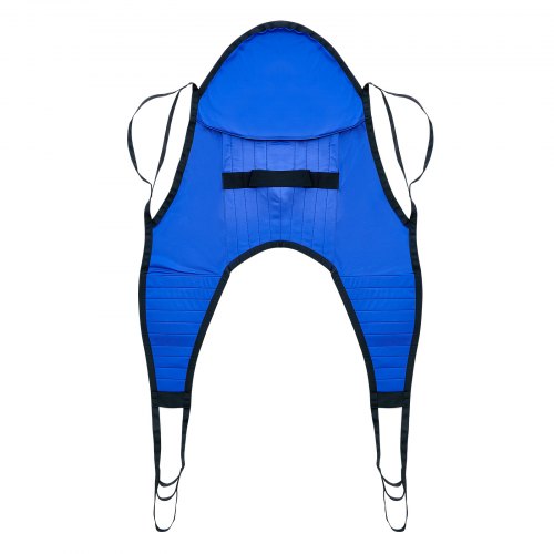 Patient Lift Sling with Head Support MediumSize U Shape Divided Leg Sling 