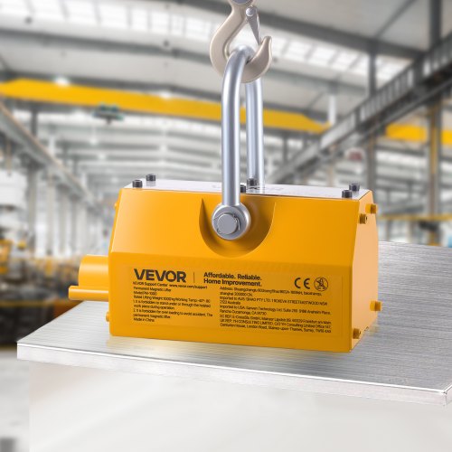 Permanent Magnetic Lifter 2200 lbs Pulling Capacity Heavy Duty N42