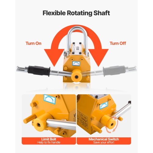 Permanent Magnetic Lifter 880 lbs Pulling Capacity Heavy Duty N42