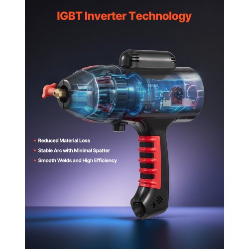 Portable Handheld Welding Machine 20  130A Portable ARC Welder with Stepless