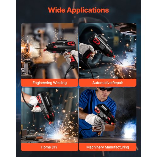 Portable Handheld Welding Machine 20  130A Portable ARC Welder with Stepless