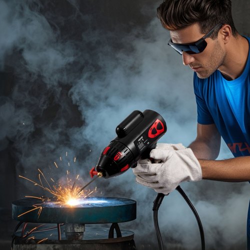 Portable Handheld Welding Machine 20  130A Portable ARC Welder with Stepless