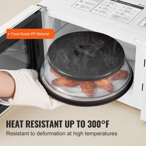 2PCS Microwave Splatter Covers 104 Collapsible Microwave Lid for Food