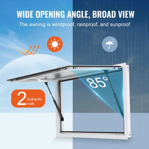 Concession Window for Food Truck 36x24 Aluminum Alloy Food Truck Service